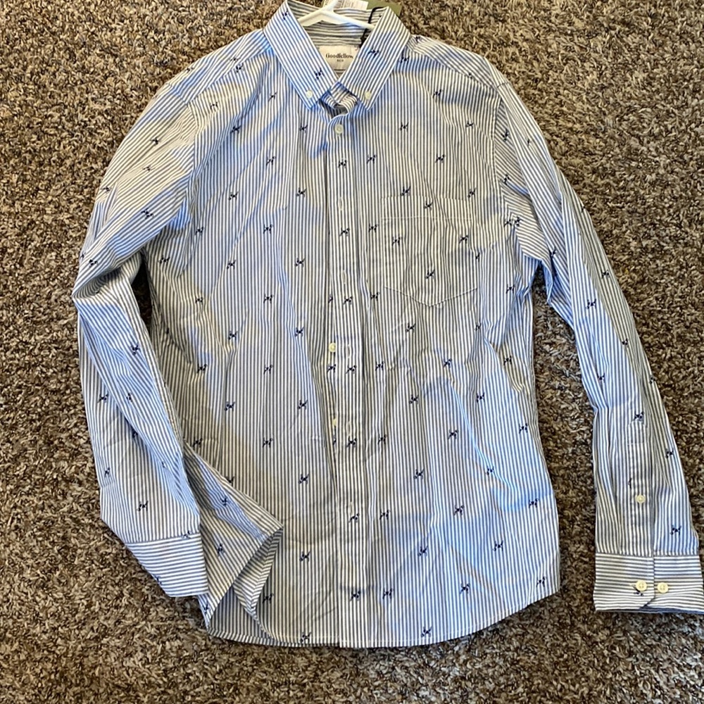 Slim button down